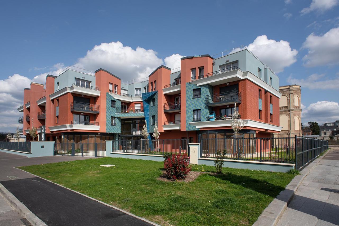 Domitys La Roze De Seine Apart otel Saint-Aubin-lès-Elbeuf Dış mekan fotoğraf